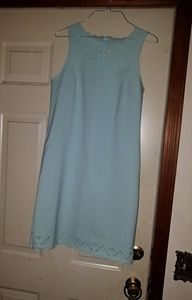 J Crew dress, size 4, pastel blue